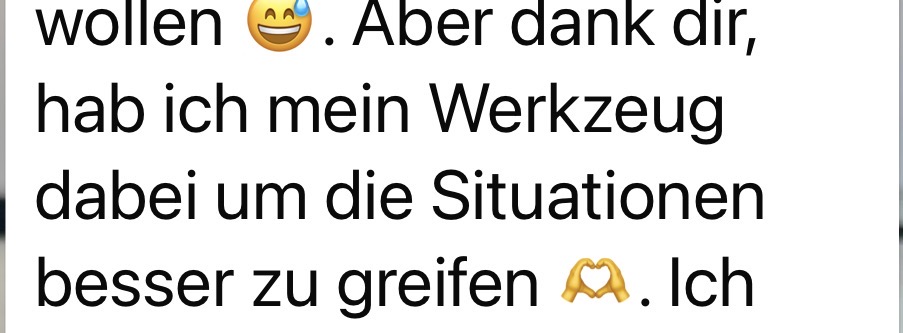 feedback dank dir hab ich werkzeug